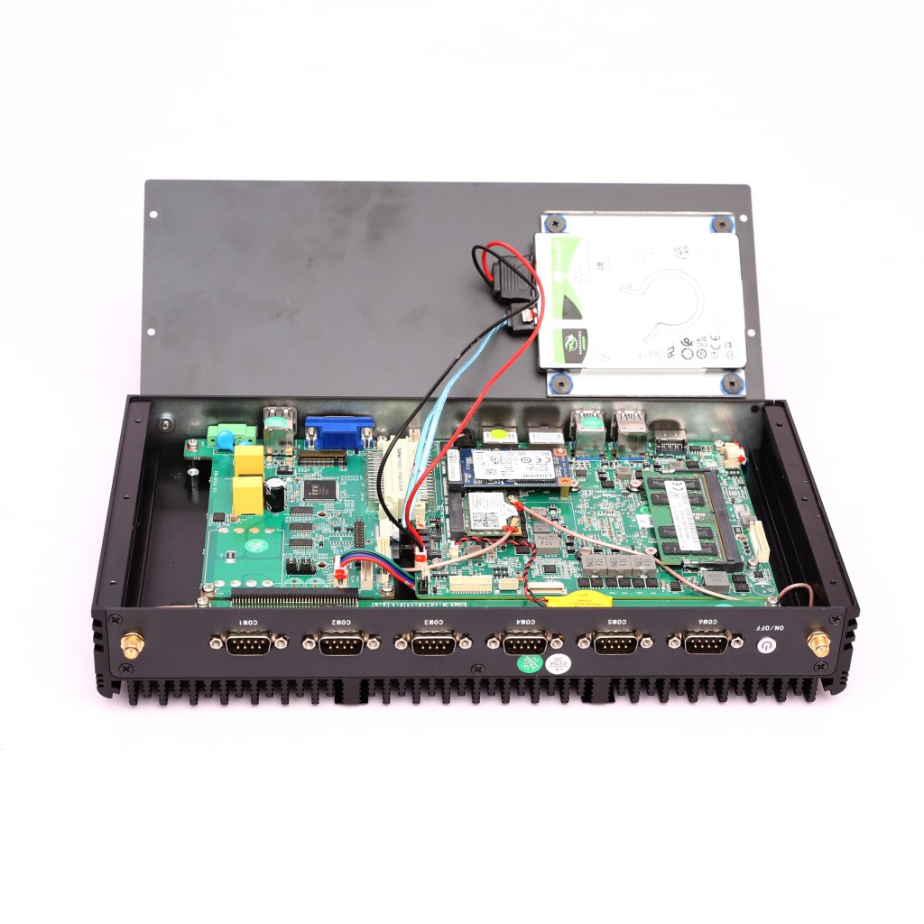 ip65 waterproof industrial pc 12.1 inch 15.6inch fanless embedded panel pc 