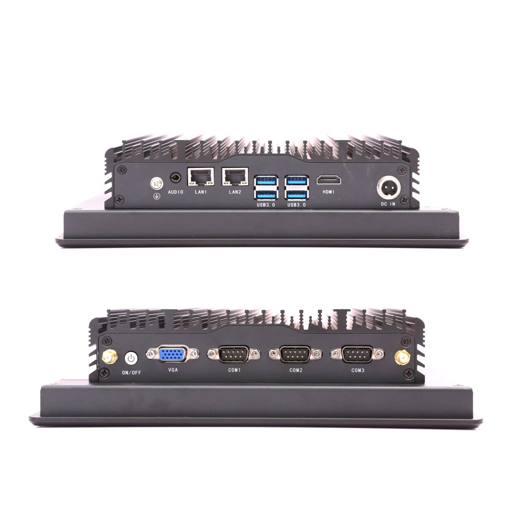 ip65 waterproof 15 17 19 inch fanless touch panel pc