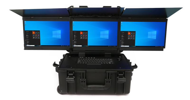 Triple Screen Laptop