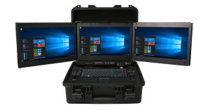 Triple Screen Computer
Triple Monitor Workstation
Three-Screen All-in-One PC
Triple Display Terminal
Triple Monitor Setup
Triple-Screen Drone Control Terminal
Three-Screen UAV Control System
Triple Display Drone Operator Console