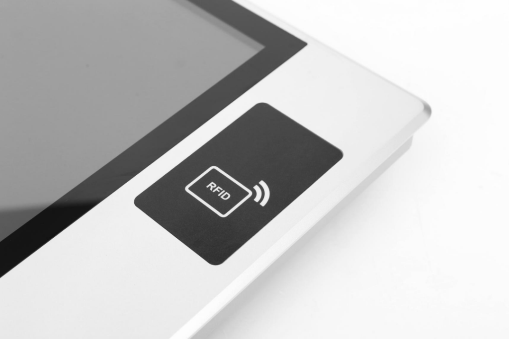 Industrial monitor touch screen, with RFID function