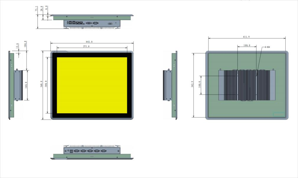 advantech touch screen pc 