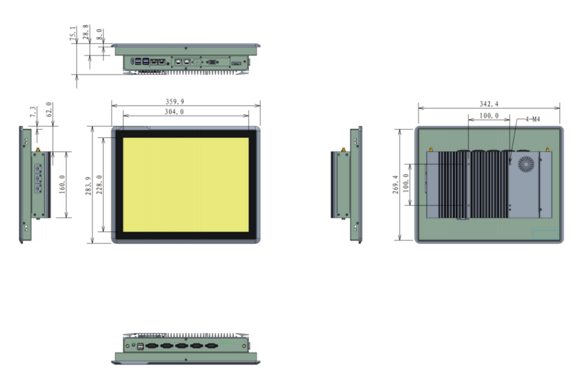 15inch battery panel pc 
15inch panel pc factory 