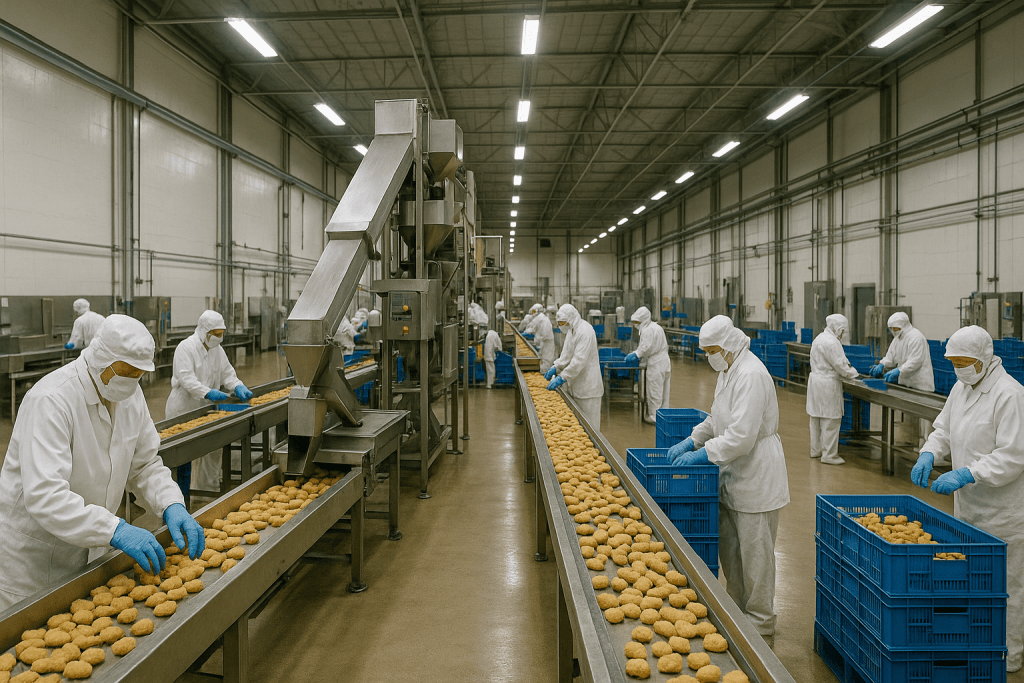 IP65 Panel PC for food factory