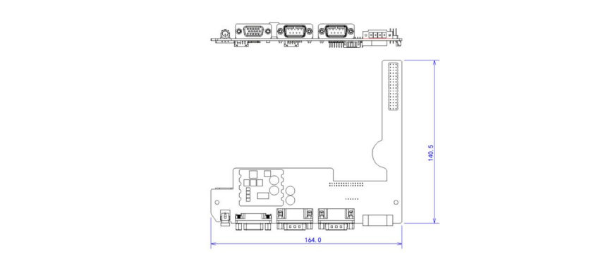 EXB-D2243 i-Connect Board Externally Switch Button