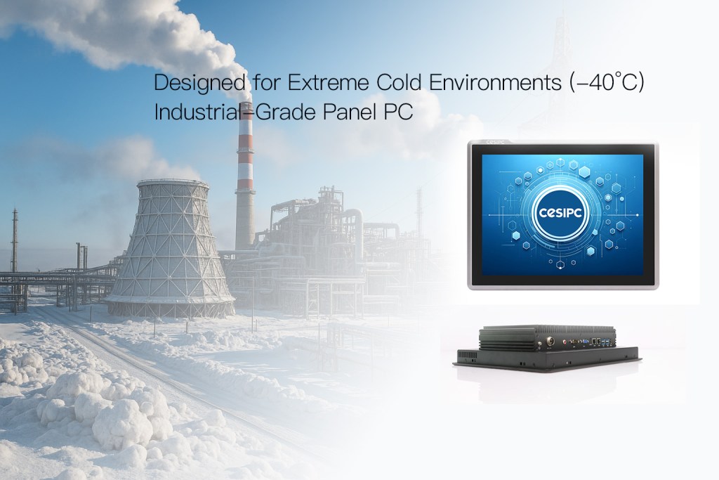Extreme Cold panel pc -40 panel pc