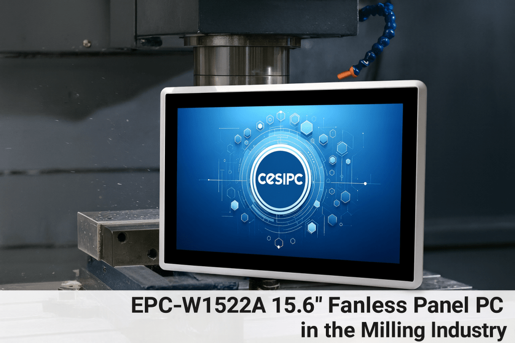 15.6inch panel pc for milling