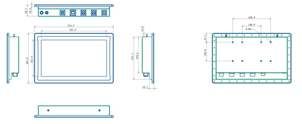 Ip69K Panel PC 15inch 15.6inch 
