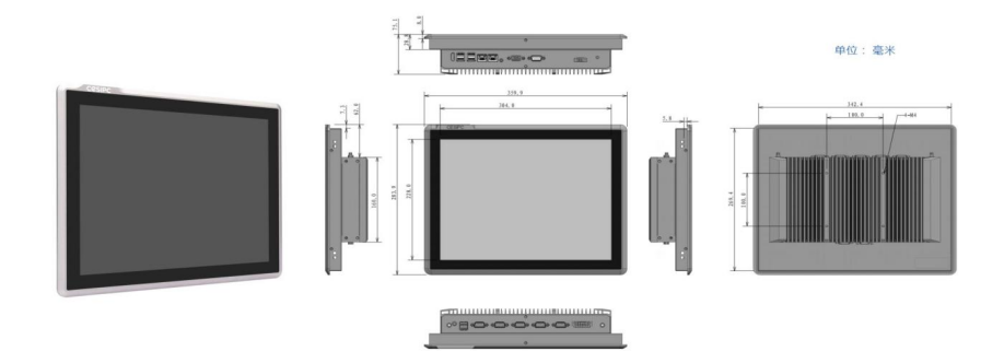 epoxy coated panel pc 15inch 