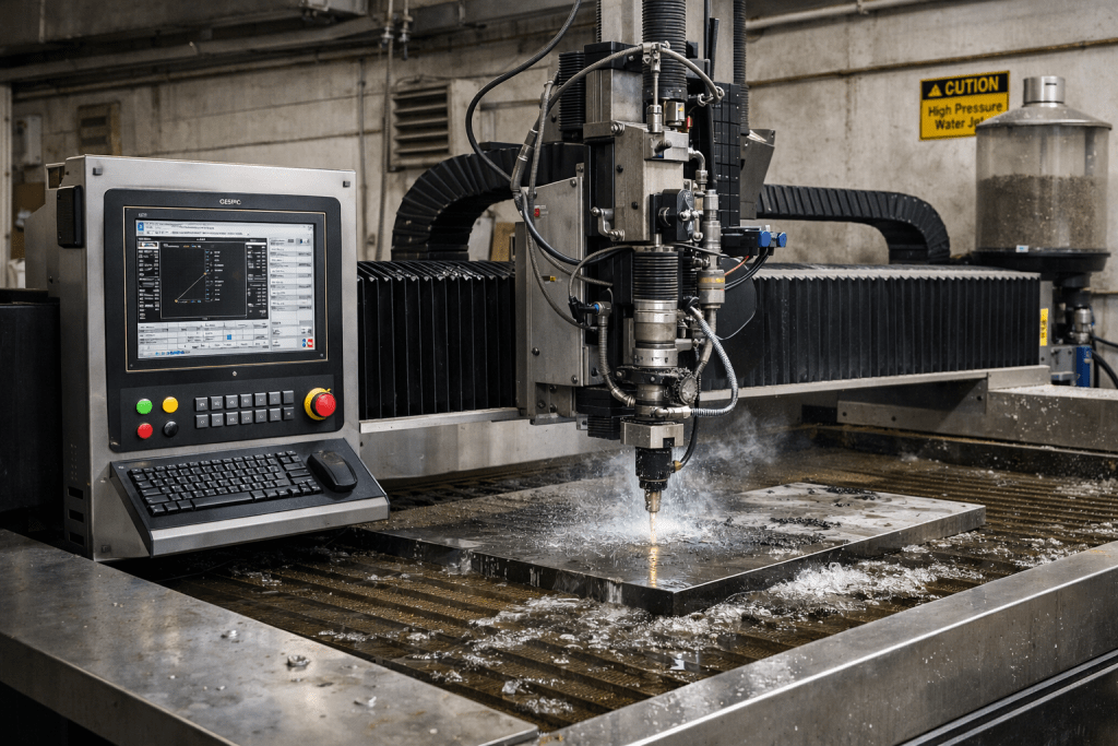 CNC waterjet cutting machine industrial PC