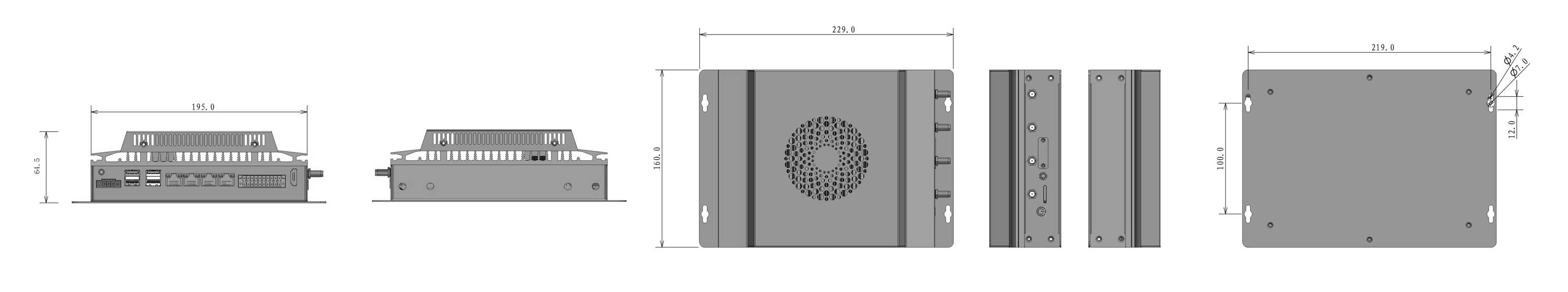 EA-N500 JETSON Orin NX Industrial PC