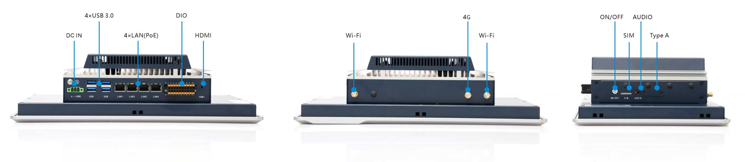 EA-W12-N500 JETSON Orin Panel PC