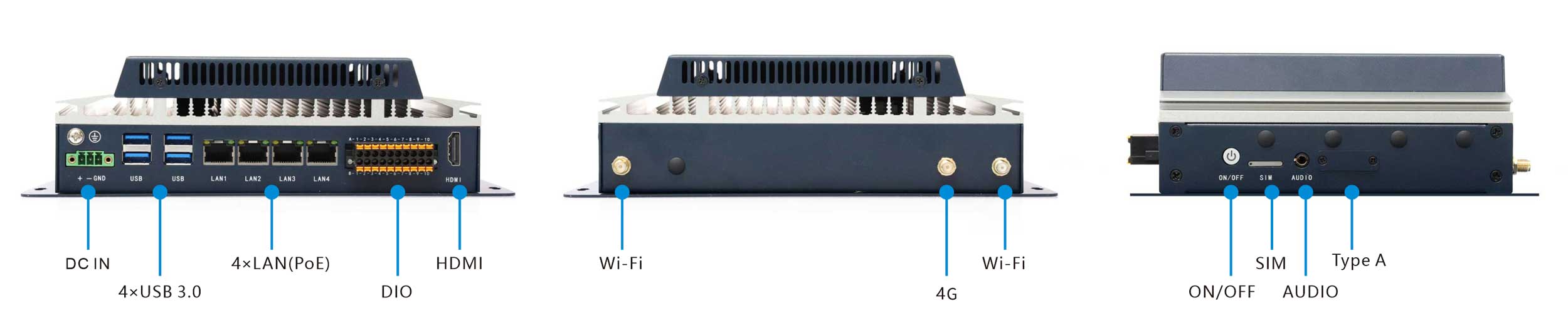 EA-N500 JETSON Orin NX Industrial PC