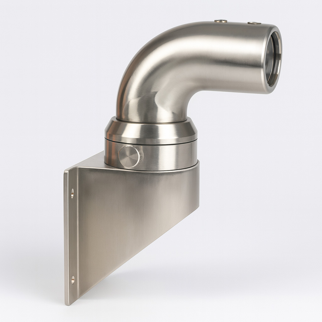 304 stainless-steel horizontal wall mount
