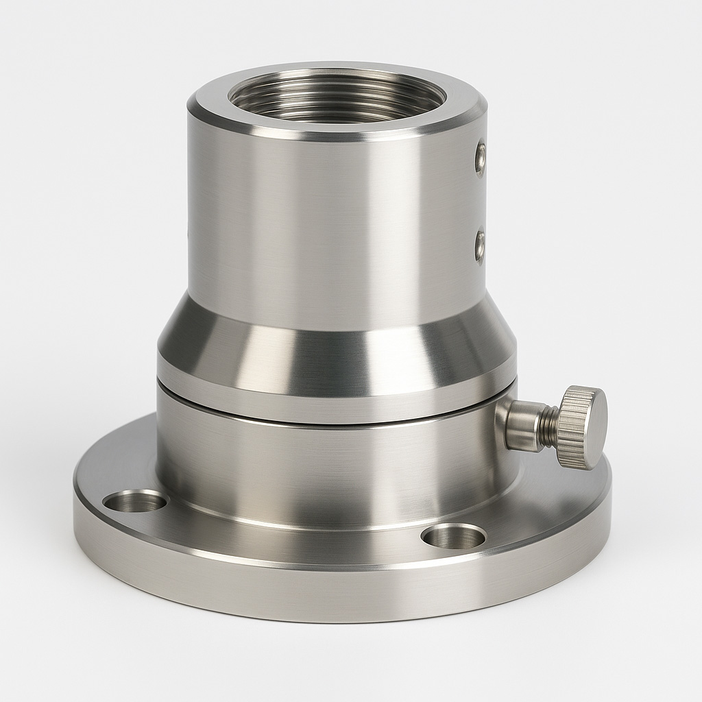 304 stainless-steel rotating base plate