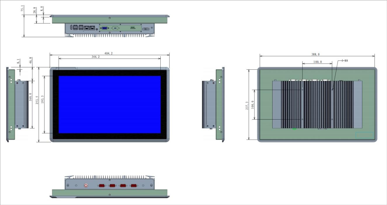CESIPC EPC-W1522B- industrial PC