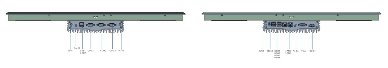 CESIPC UTC-W2172C- IP67 industrial panel PC