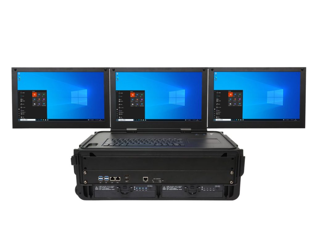 FieldOps™ L3 FIDCP Platform — Single / dual / triple-screen expandable on-site system node