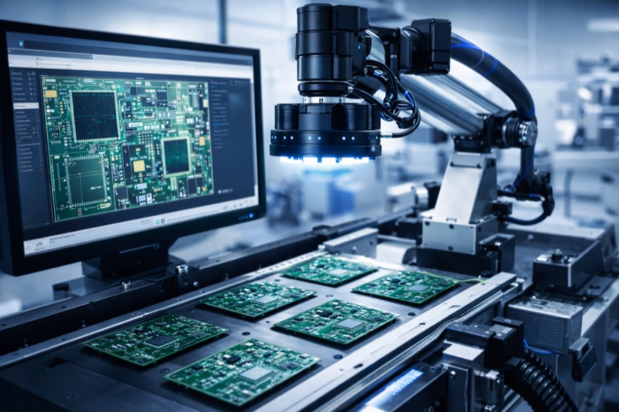 Machine vision PCB inspection with industrial computer